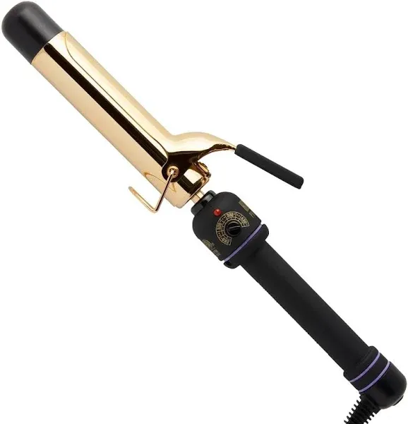 Hot Tools Pro Artist 24K Gold Curling Iron | Long Lasting, Defined Curls (1 in)