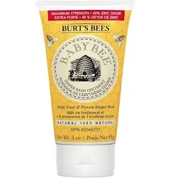 Burt’s Bees Baby Diaper Rash Ointment - 3oz - Gentle &amp; Natural - New Sealed