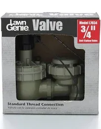 Lawn Genie Valve L7034 3/4&#034; Anti Siphon Valve Standard Thread Connection New