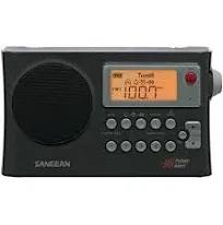 Sangean AM/FM Weather Alert Portable Radio