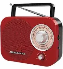 Studebaker SB2000RB Portable AM/FM Radio