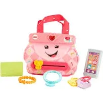 FISHER PRICE LUGH &amp; LEARN MY SMART PURSE 50+ SONGS-SOUNDS-T<wbr/>UNES &amp; PHRASES. NEW