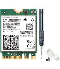 Tri-band Intel AX210 M.2 wifi 6E Card 802.11ax Mini PCI-E Wifi Adapter AX210NGW