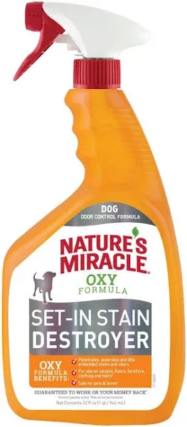 Nature's Miracle Oxy Stain Odor Remover