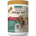 NaturVet Aller-911 Allergy Aid Plus Antioxidants for Dogs 180 Soft Chews