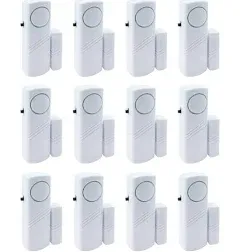 Door Window Alarm, 90DB Door Alarms for Kids Safety, Wireless Sensor Door Win...