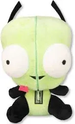 Invader Zim Gir Zippermouth Zipper Mouth Plush, Nickelodeon,Qu<wbr/>antum Mechanix QMx