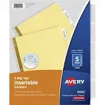 Avery Big Tab Insertable Dividers 8