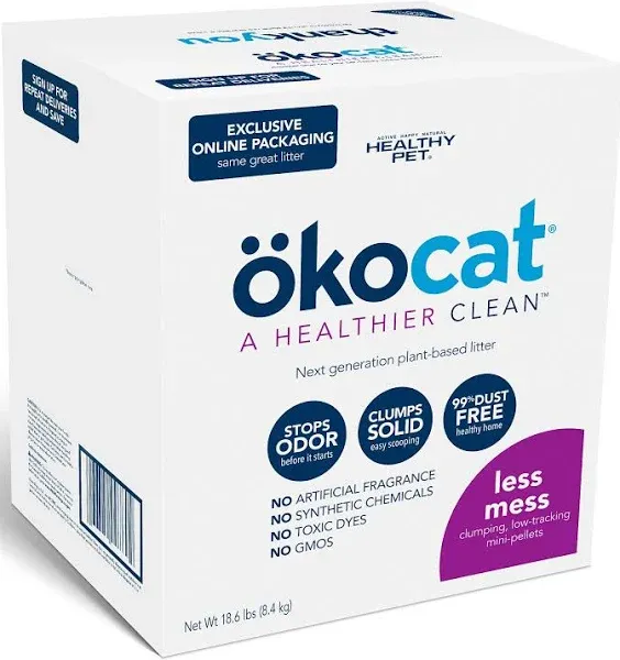 Okocat Natural Wood Cat Litter