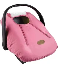 Cozy Cover Light Pink Insulating Car Seat Cover w. Dual Zippers &amp; Face Sheild