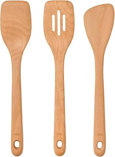 OXO 3 Piece Good Grips Wooden Turner Set