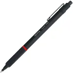 Rotring Rapid Pro Retractable Ballpoint Technical Drawing Pen, Black Barrel, Medium Point, Blue Ink(1904292)