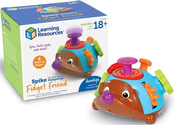 Learning Resources - Spike The Fine Motor Hedgehog Sensory Fine Ages 18 months+