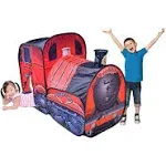 Harry Potter Hogwarts Express Pop Up Tent – Easy to Setup Playhouse for Kids | Red Train Toy with Two Entrances – Sunny Days Entertainment