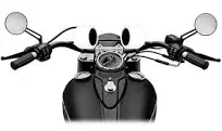 Rockville MAC40B 4" Swivel Aluminum Motorcycle Handlebar Speaker Pods