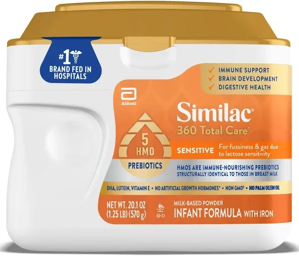 Similac 360 Total Care Sensitive Infant Formula