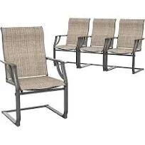 Amopatio Patio Chairs Set Outdoor Dining Chairs for All Weather