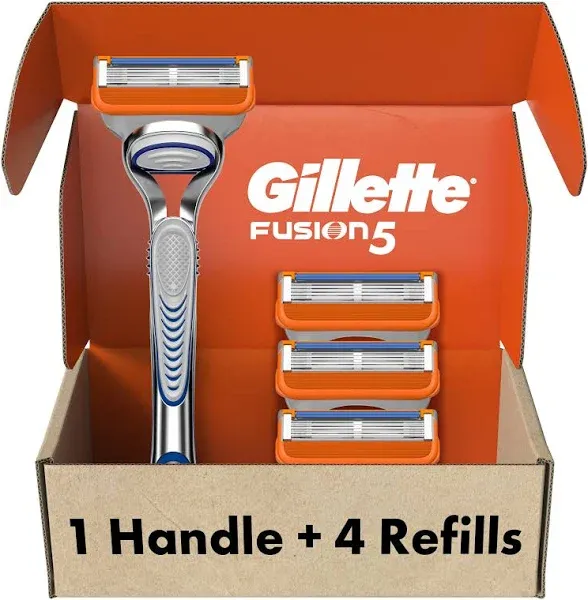 Gillette Fusion5 Men&#039;s Razor Only 1 Razor Cartridge - Brand New,  Open Box