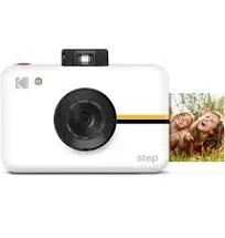 Kodak Step Digital Instant Camera with 10MP Image Sensor Zink Zero Ink Technology White