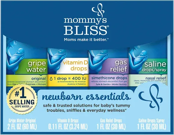 New Mommy&#039;s Bliss Newborn Essentials Baby Gift Set, Exp 01/2025