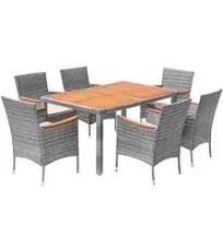 Devoko 7 Pcs Patio Conversation Set