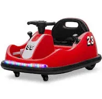 Kidzone 12V Kids Ride On 360 Spin Electric Bumper Car