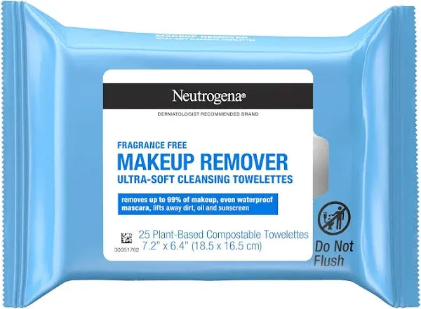 Neutrogena Facial Cleansing Makeup Remover Wipes