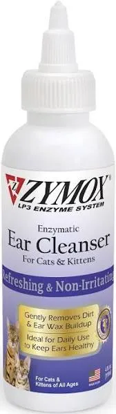 Zymox Enzymatic Ear Cleanser for Cats and Kittens