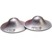 MoogCo The Original Silver Nursing Cups - Nipple Shields for Nursing Newborn - Newborn Essentials Must Haves - Nipple Covers Breastfeeding - 925