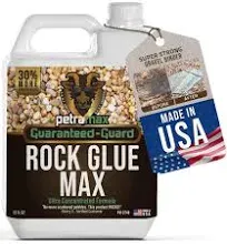 PetraMax Rock Glue for Landscaping, Rock Glue for Pea Gravel & Pea Gravel Glue, Landscape Rock Glue & Gravel Binder, Glue for Landscape, Small