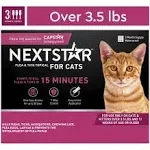 Nextstar Flea and Tick Topical for Cats, 3 Count