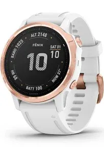 Garmin - fenix 6S Pro Smartwatch 42mm - Rose Gold - 010-02159-10