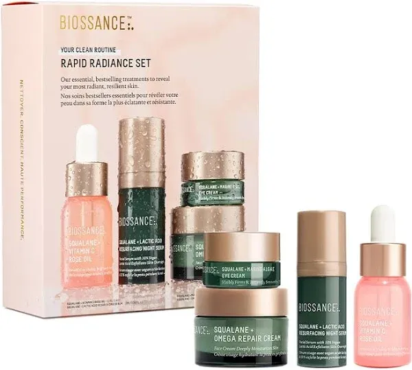 Biossance Rapid Radiance Set