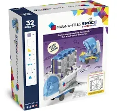 MAGNA-TILES Space 32-Piece Magnetic Construction Set