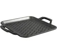 Lodge 11 Inch Cast Iron Square Grill Topper