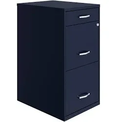 Space Solutions 18in 3 Drawer Mobile Cabinet