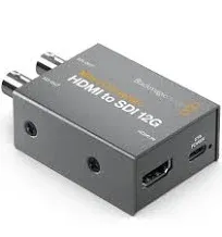 Blackmagic Design HDMI to SDI 12g Micro Converter with Power Supply