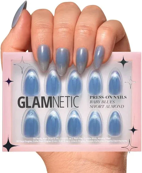 Glamnetic Baby Blues Press On Nails