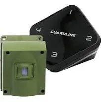 Guardline 1/4 Mile Long Range Wireless Driveway Alarm Outdoor Weatherproof Motion Sensor