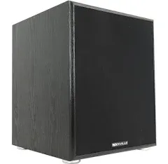 Rockville Rock Shaker 12" Inch Black 800w Powered Home Theater Subwoofer Sub | Reverb