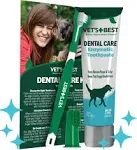 Vet's Best Enzymatic Gel Toothpaste and Toothbrush Dental Care Kit - 3.5 oz