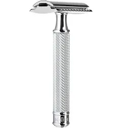 Mühle Traditional Black/Chrome Safety Razor (Closed Comb)