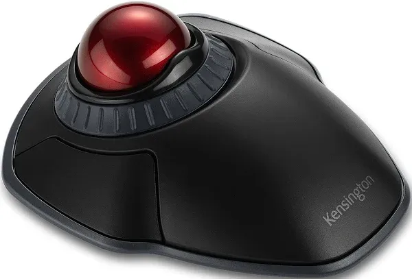 Kensington K70990WW Orbit Wireless Trackball with Scroll Ring - Black