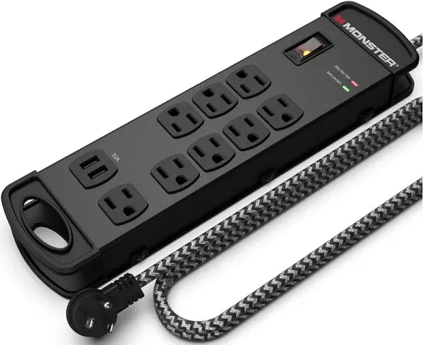 Monster Pro MI Power 8 Outlet PLUS USB