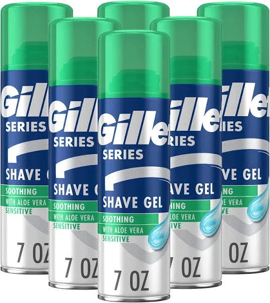 Shaving gel GILLETTE Series Sensitive, 200 ml, 1pcs