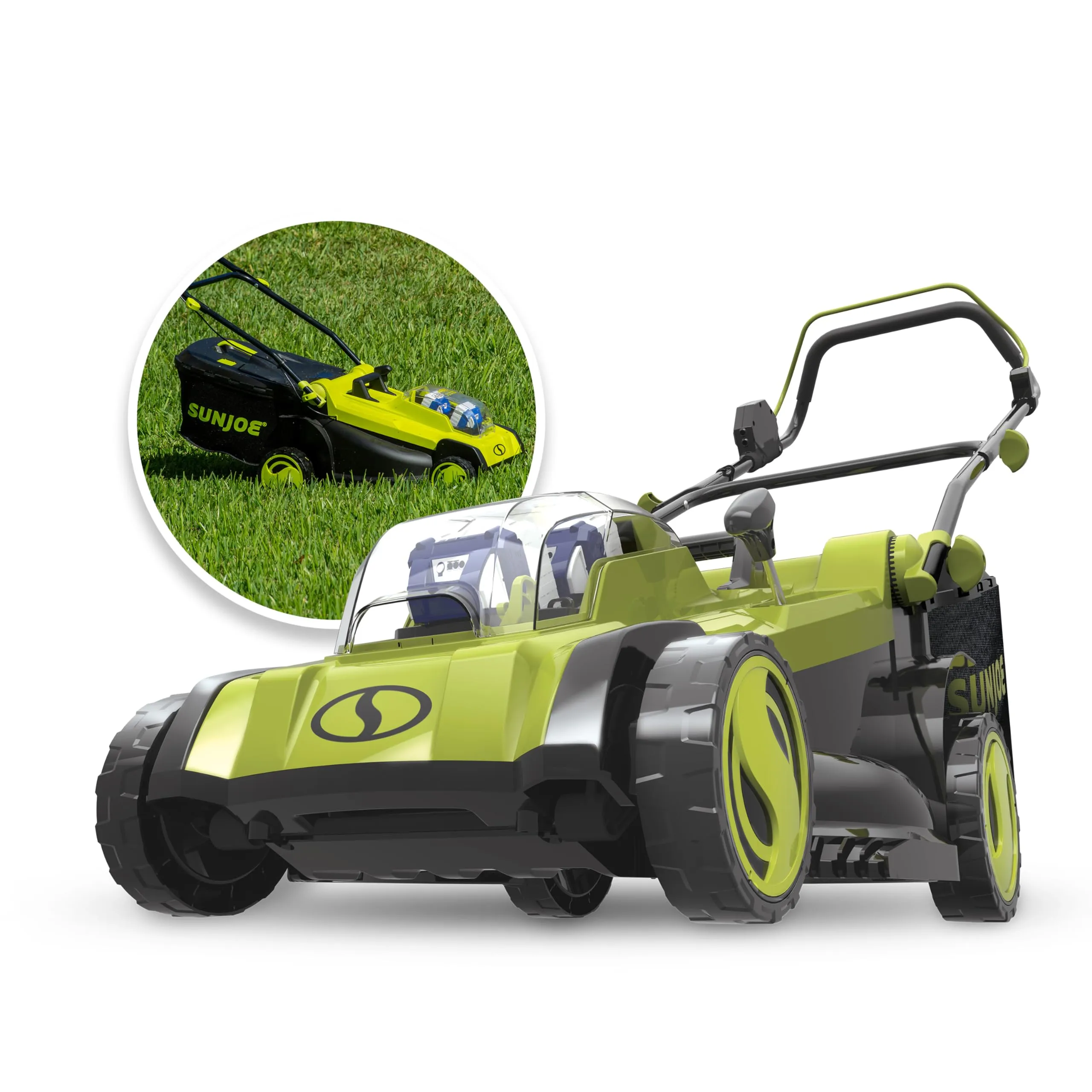 Sun Joe 24V-X2-17LM-CT 48-Volt iON+ Cordless Lawn Mower