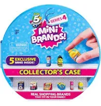 5 Surprise Mini Brands Series 4 Collectors Case