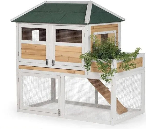 Prevue Pet Chicken Coop with Herb Planter