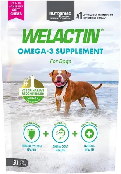 Welactin Daily Omega-3 Supplement for Dogs