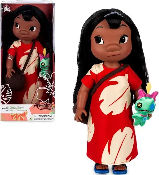 Disney Animators&#039; Collection Lilo Doll – Lilo &amp; Stitch – 15 Inches with Scrump